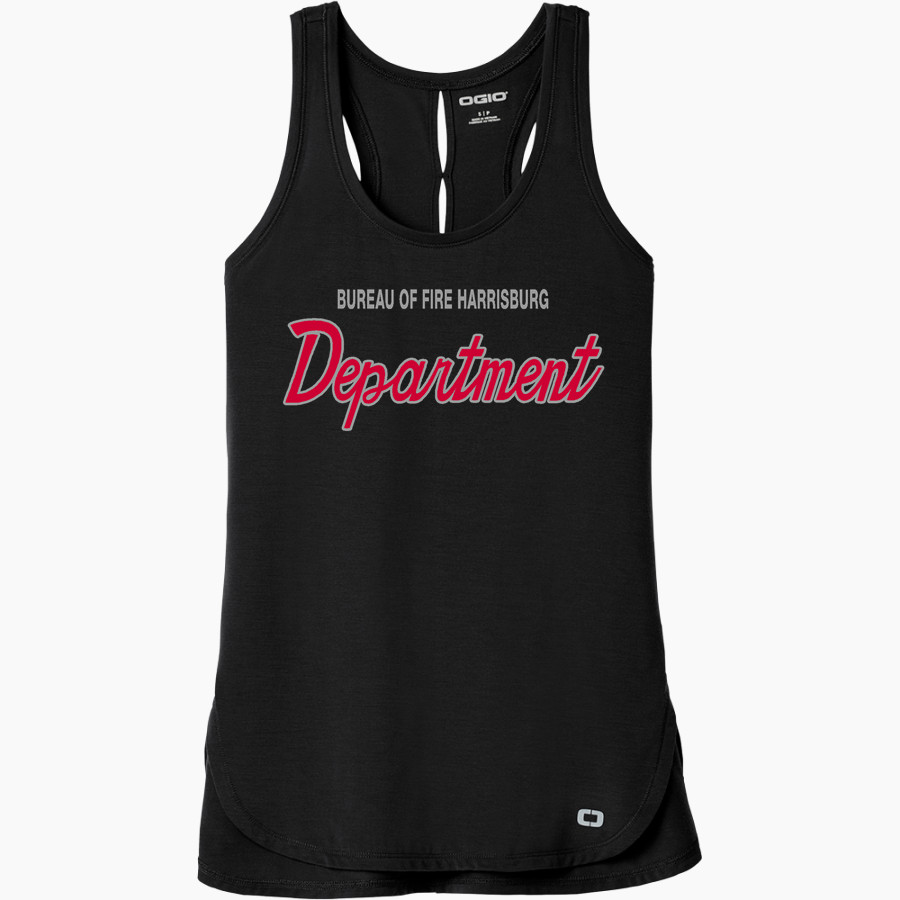 Bureau Of Fire Harrisburg Department <span class="pdp-name-mascot">Bureau Of Fire Harrisburg Department</span> OGIO Women's Luuma Tank