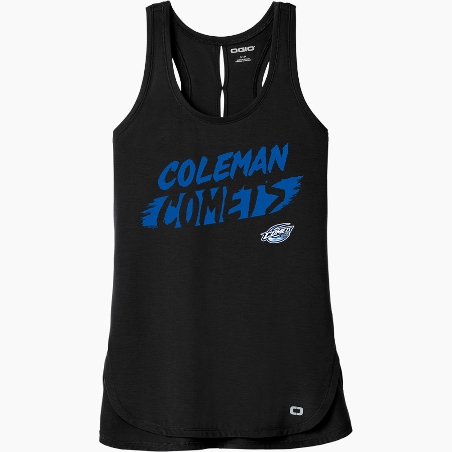 COLEMAN HIGH SCHOOL COMETS <span class="pdp-name-mascot">COLEMAN COMETS</span> OGIO Women's Luuma Tank