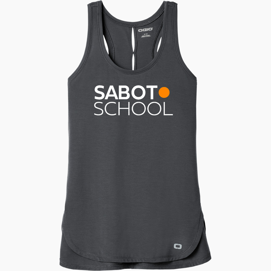 Sabot School Sabot School <span class="pdp-name-mascot">STONY POINT SCHOOL</span> OGIO Women's Luuma Tank