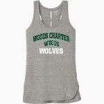 Woods Charter Wolves OGIO Women's Luuma Tank Front Thumbnail