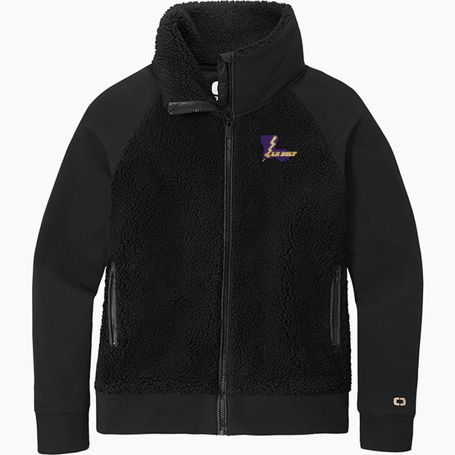 LA Bolt Baseball LA Bolt Baseball <span class="pdp-name-mascot">LA Bolt Baseball</span> OGIO Women's Luuma Sherpa Full-Zip