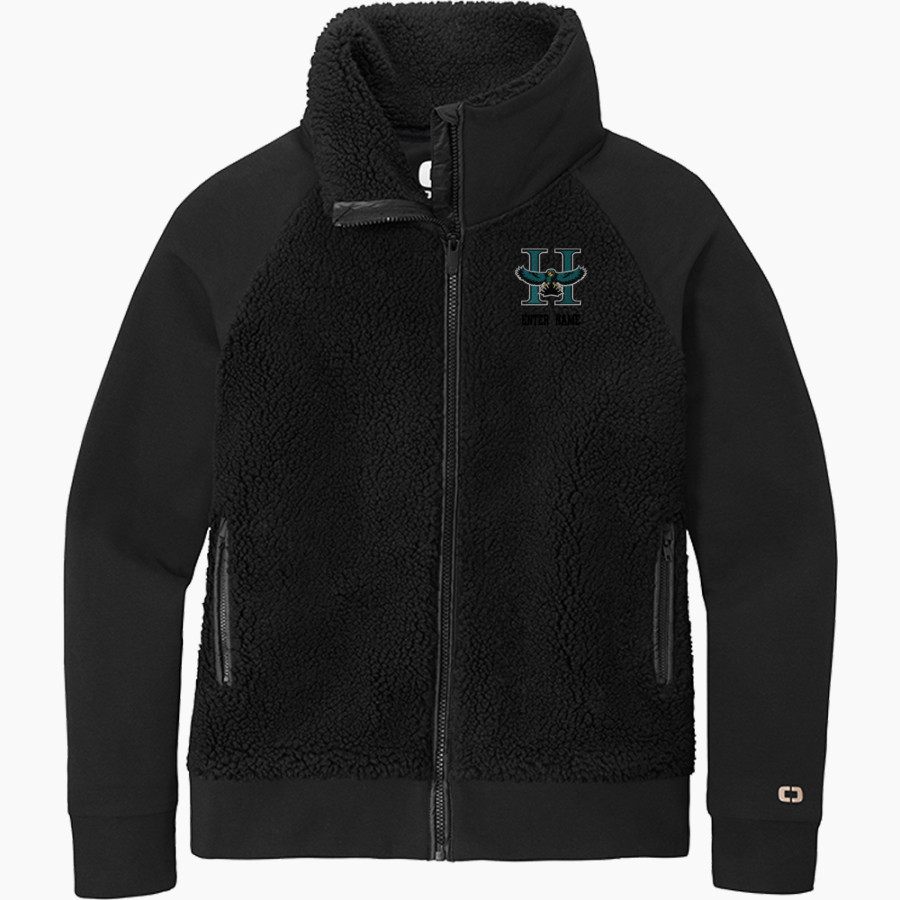 Highland Hawks <span class="pdp-name-mascot">Highland Hawks</span> OGIO Women's Luuma Sherpa Full-Zip