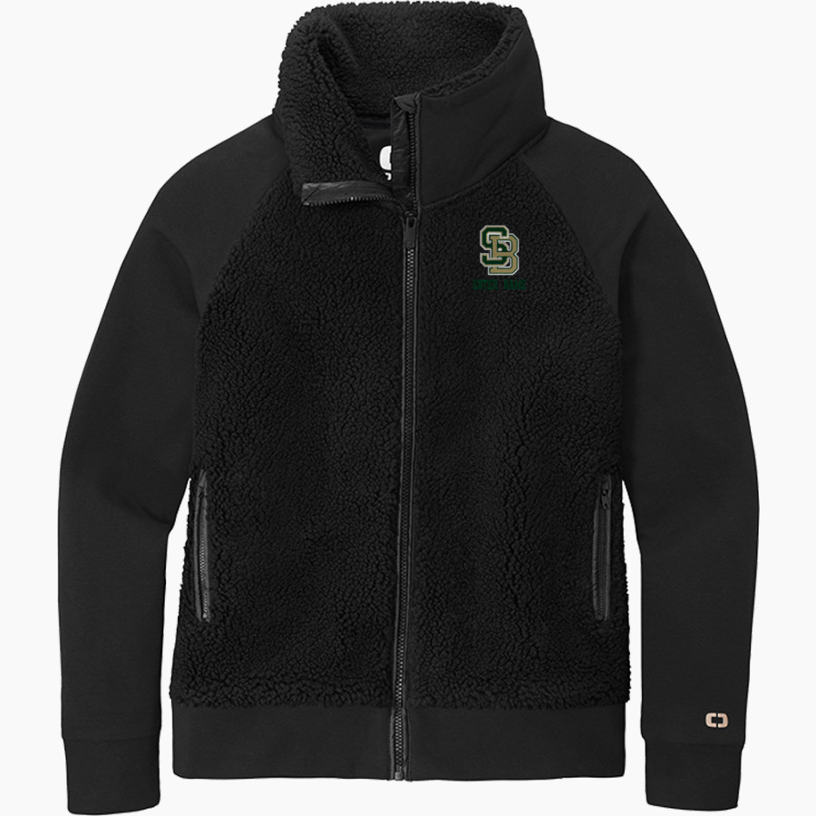 SANTA BARBARA HIGH SCHOOL DONS <span class="pdp-name-mascot">SANTA BARBARA DONS</span> OGIO Women's Luuma Sherpa Full-Zip
