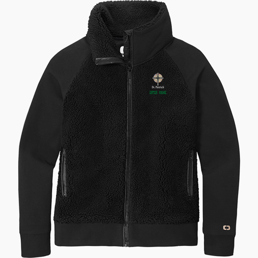St. Patrick of Heatherdowns Irish OGIO Women's Luuma Sherpa Full-Zip