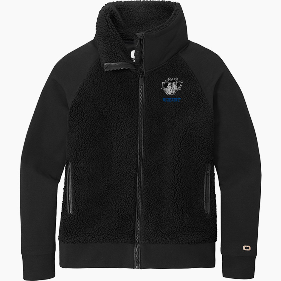 Gambell Qughsatkut <span class="pdp-name-mascot">Gambell School Qughsatkut</span> OGIO Women's Luuma Sherpa Full-Zip