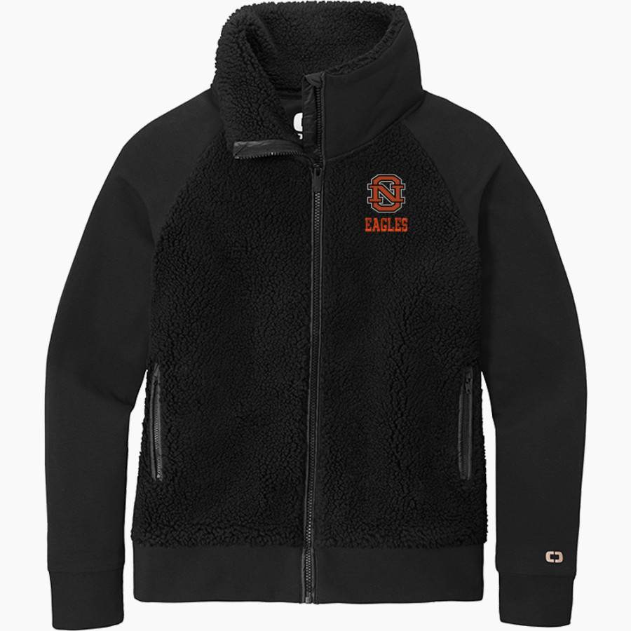 NORTH OLMSTED HIGH SCHOOL EAGLES <span class="pdp-name-mascot">NORTH OLMSTED EAGLES</span> OGIO Women's Luuma Sherpa Full-Zip