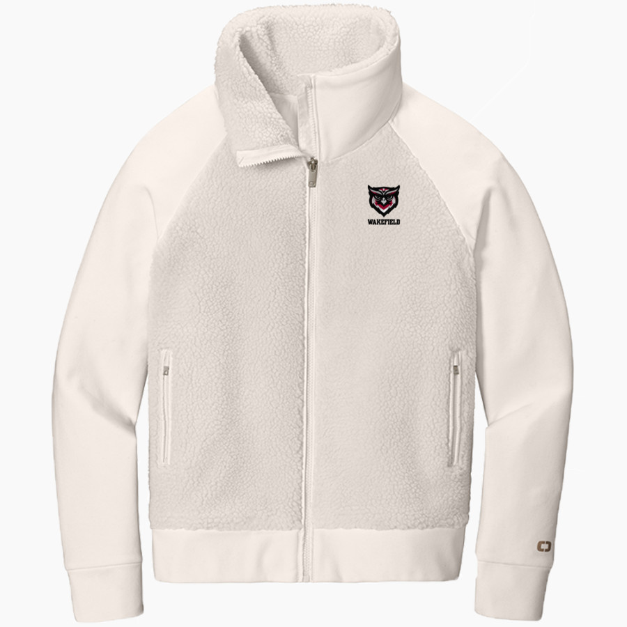 Wakefield Owls <span class="pdp-name-mascot">Wakefield Country Day School Owls</span> OGIO Women's Luuma Sherpa Full-Zip