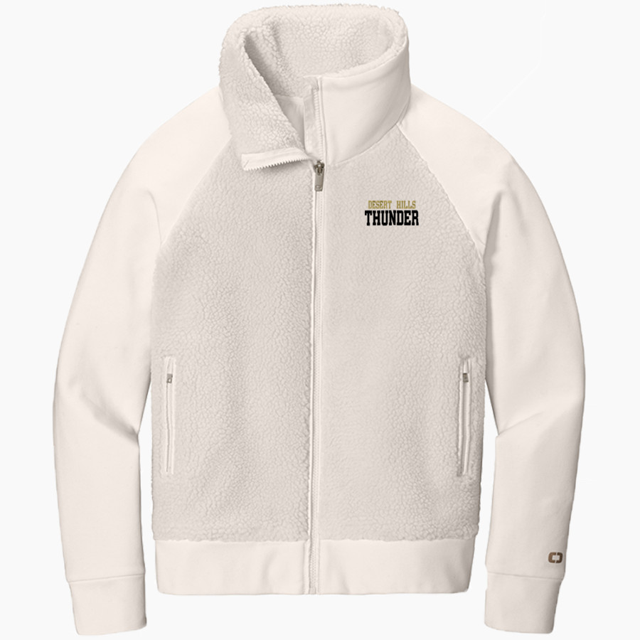 Desert Hills Thunder <span class="pdp-name-mascot">Desert Hills Middle School Thunder</span> OGIO Women's Luuma Sherpa Full-Zip