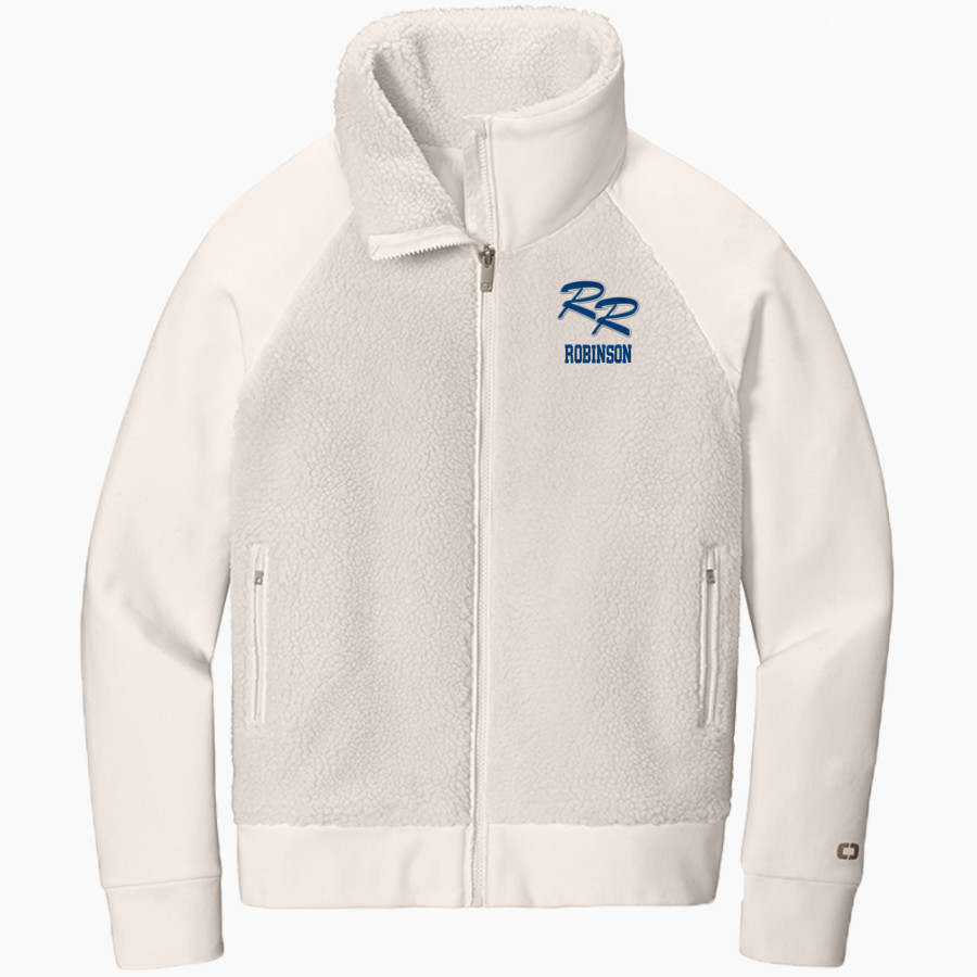 ROBINSON HIGH SCHOOL ROCKETS <span class="pdp-name-mascot">ROBINSON ROCKETS</span> OGIO Women's Luuma Sherpa Full-Zip