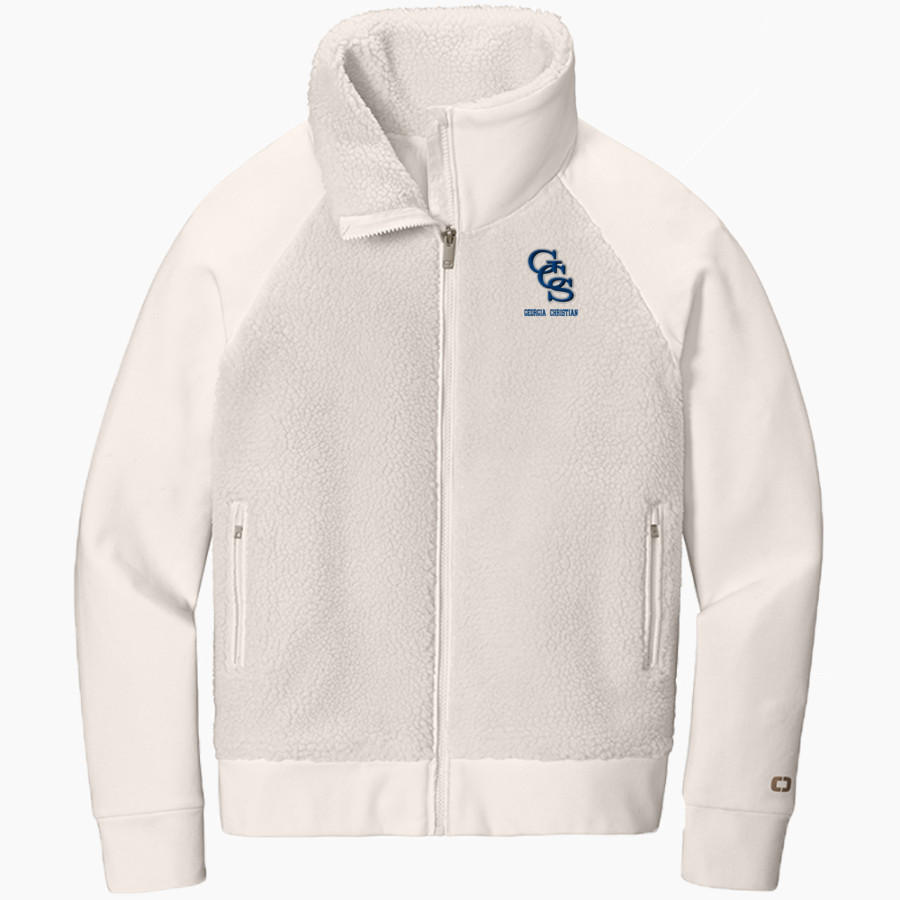 GEORGIA CHRISTIAN SCHOOL GENERALS OGIO Women's Luuma Sherpa Full-Zip