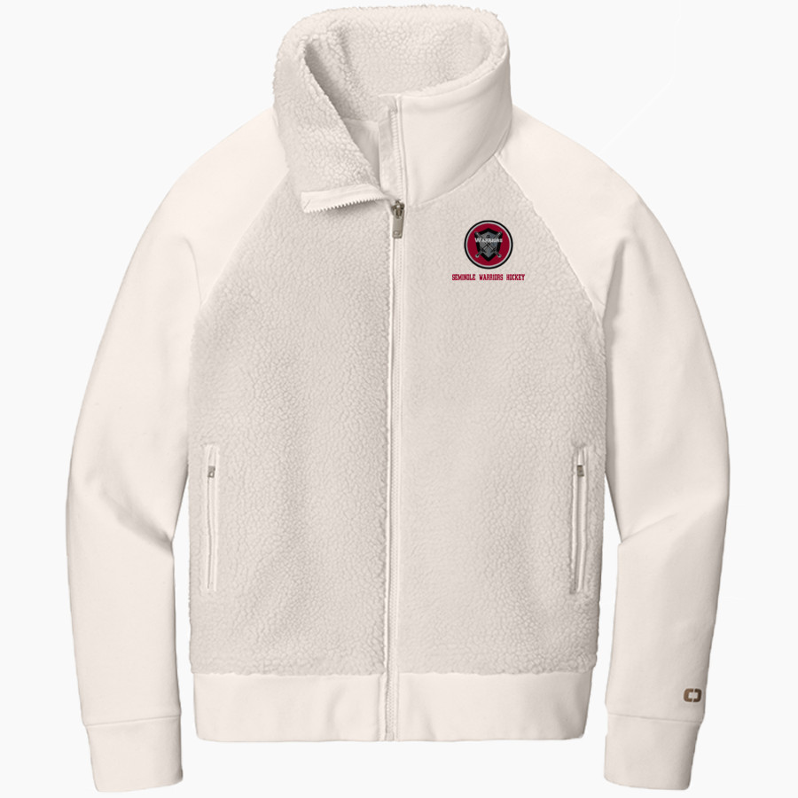 Seminole Warriors Hockey <span class="pdp-name-mascot">Seminole County Warriors</span> OGIO Women's Luuma Sherpa Full-Zip