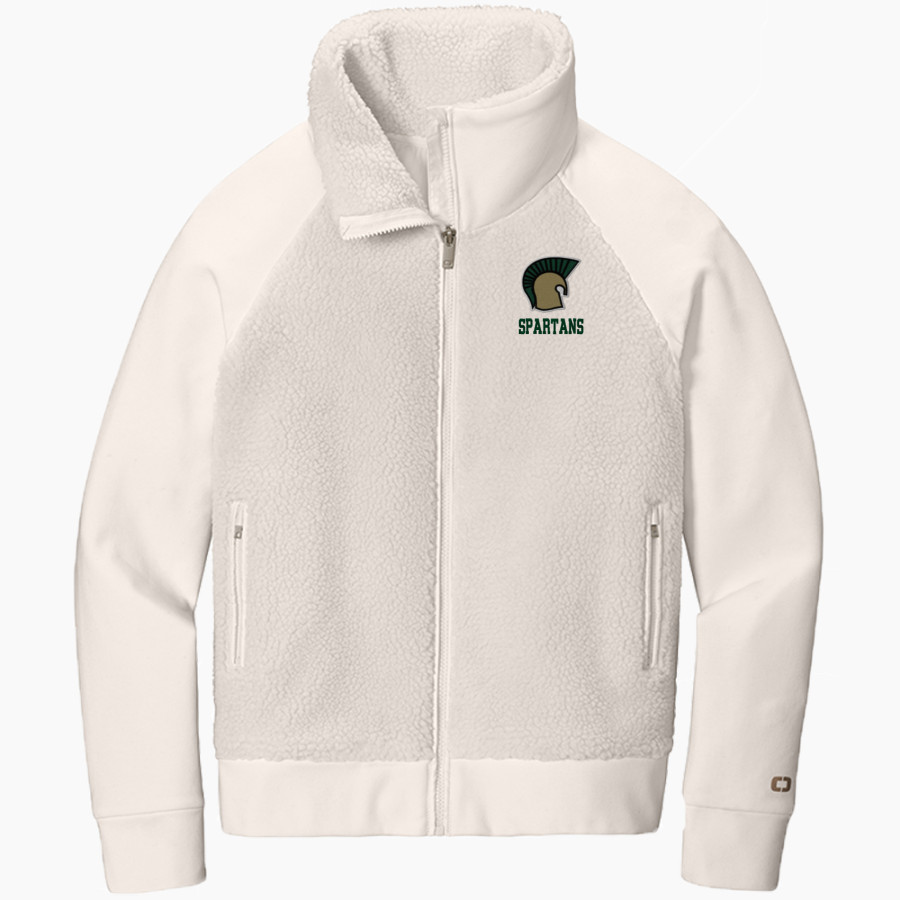 Mayo Spartans <span class="pdp-name-mascot">Mayo Spartans</span> OGIO Women's Luuma Sherpa Full-Zip