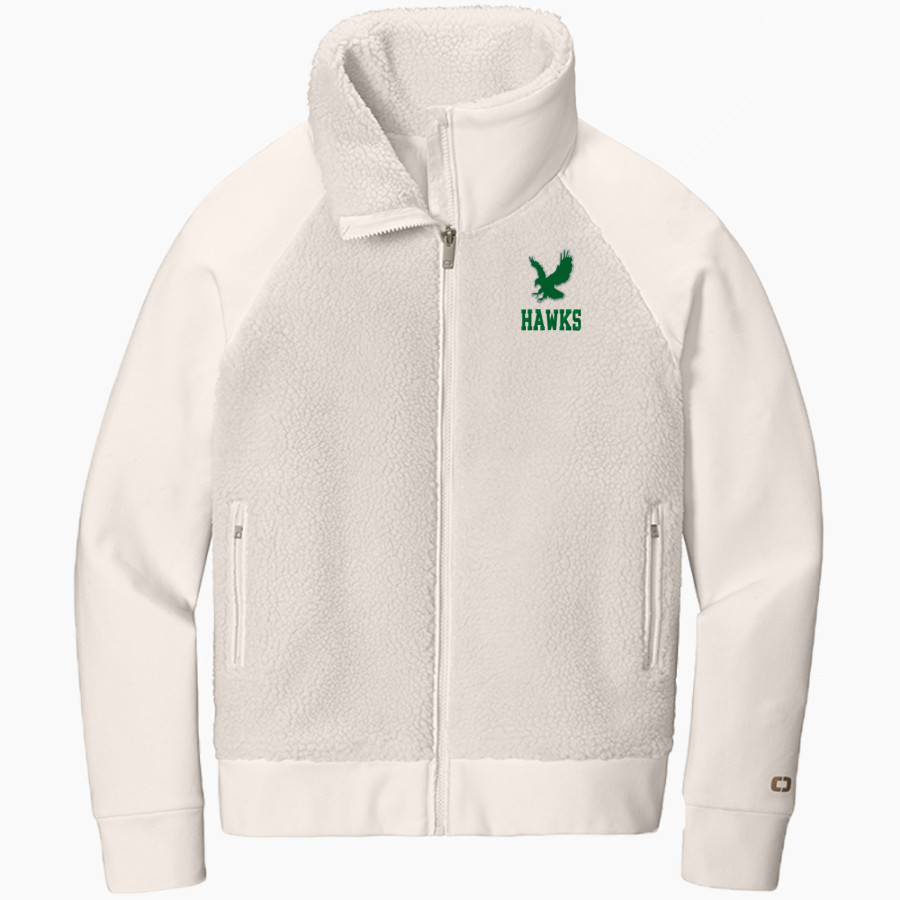 KILBOURNE HIGH SCHOOL HAWKS <span class="pdp-name-mascot">KILBOURNE HAWKS</span> OGIO Women's Luuma Sherpa Full-Zip