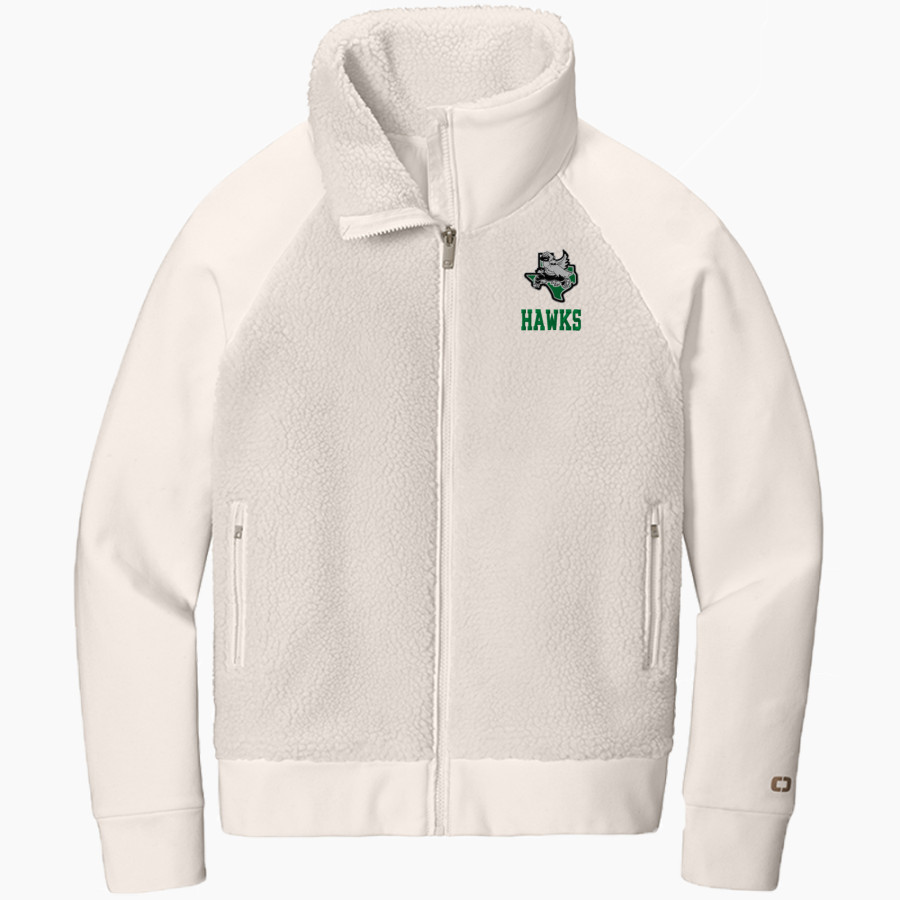IOWA PARK HIGH SCHOOL HAWKS OGIO Women's Luuma Sherpa Full-Zip