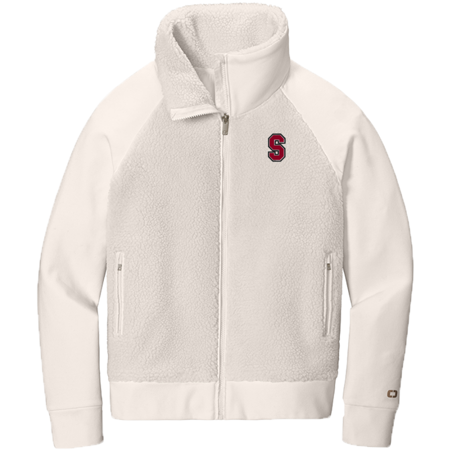 STRUTHERS HIGH SCHOOL WILDCATS <span class="pdp-name-mascot">STRUTHERS WILDCATS</span> OGIO Women's Luuma Sherpa Full-Zip