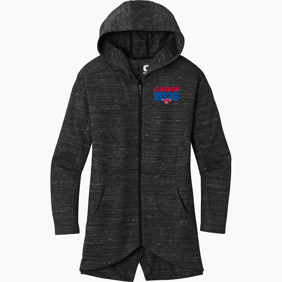 ARKOMA HIGH SCHOOL MUSTANGS <span class="pdp-name-mascot">ARKOMA MUSTANGS</span> OGIO Women's Flux Full-Zip Hoodie