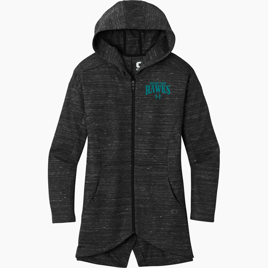 Highland Hawks <span class="pdp-name-mascot">Highland Hawks</span> OGIO Women's Flux Full-Zip Hoodie