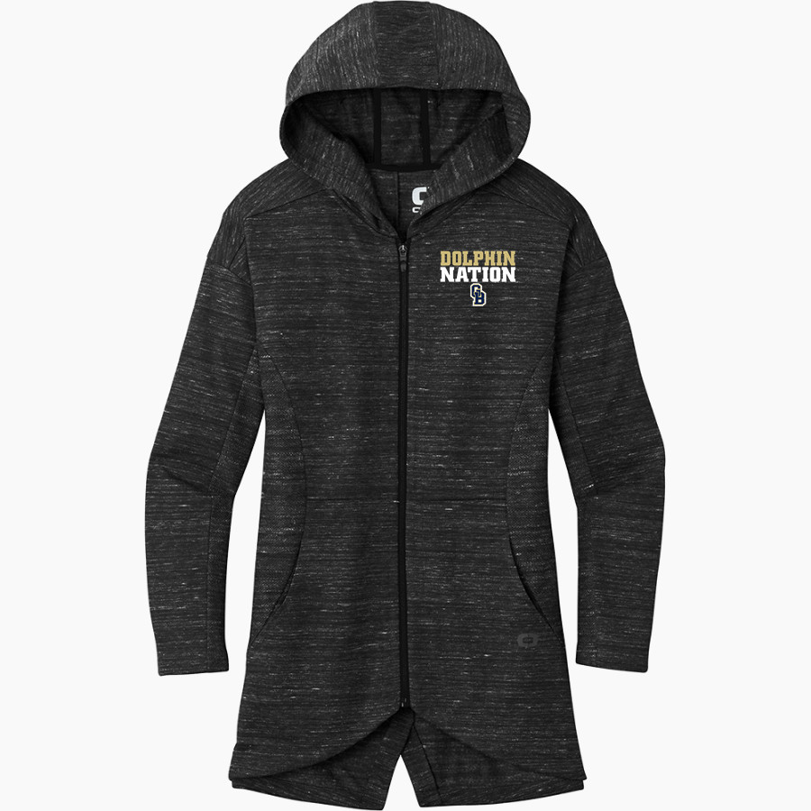 GULF BREEZE HIGH SCHOOL DOLPHINS OGIO Women's Flux Full-Zip Hoodie