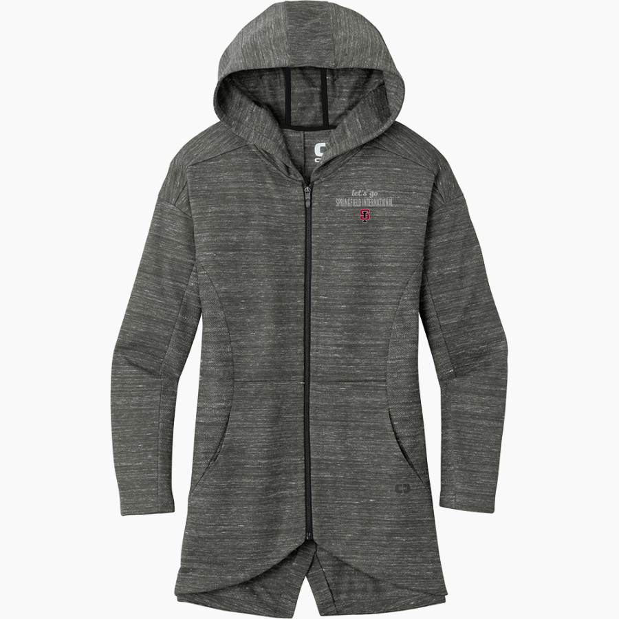 Springfield International Charter School <span class="pdp-name-mascot">SABIS INT'L BULLDOGS</span> OGIO Women's Flux Full-Zip Hoodie