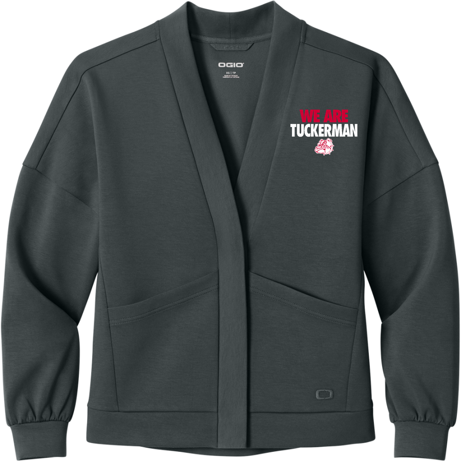 TUCKERMAN HIGH SCHOOL BULLDOGS <span class="pdp-name-mascot">TUCKERMAN BULLDOGS</span> OGIO Women's Transcend Cardigan