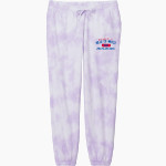 WOLVERINE-HOOSIER ATHLETIC CONFERENCE <span class="pdp-name-mascot">WOLVERINE-HOOSIER ATHLETIC CONFERENCE</span> Port & Company Women's Tie-Dye Sweatpant Front Thumbnail