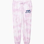 Texas School for the Deaf Port & Company Women's Tie-Dye Sweatpant Front Thumbnail