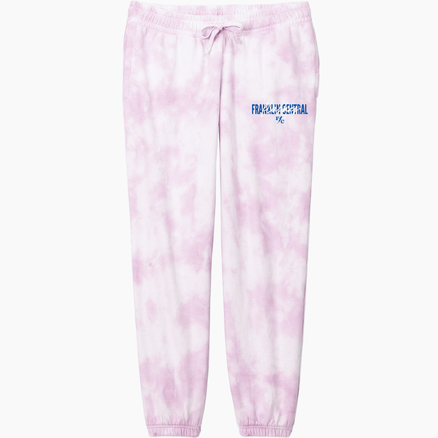 Franklin Central Flashes <span class="pdp-name-mascot">Franklin Central Flashes</span> Port & Company Women's Tie-Dye Sweatpant
