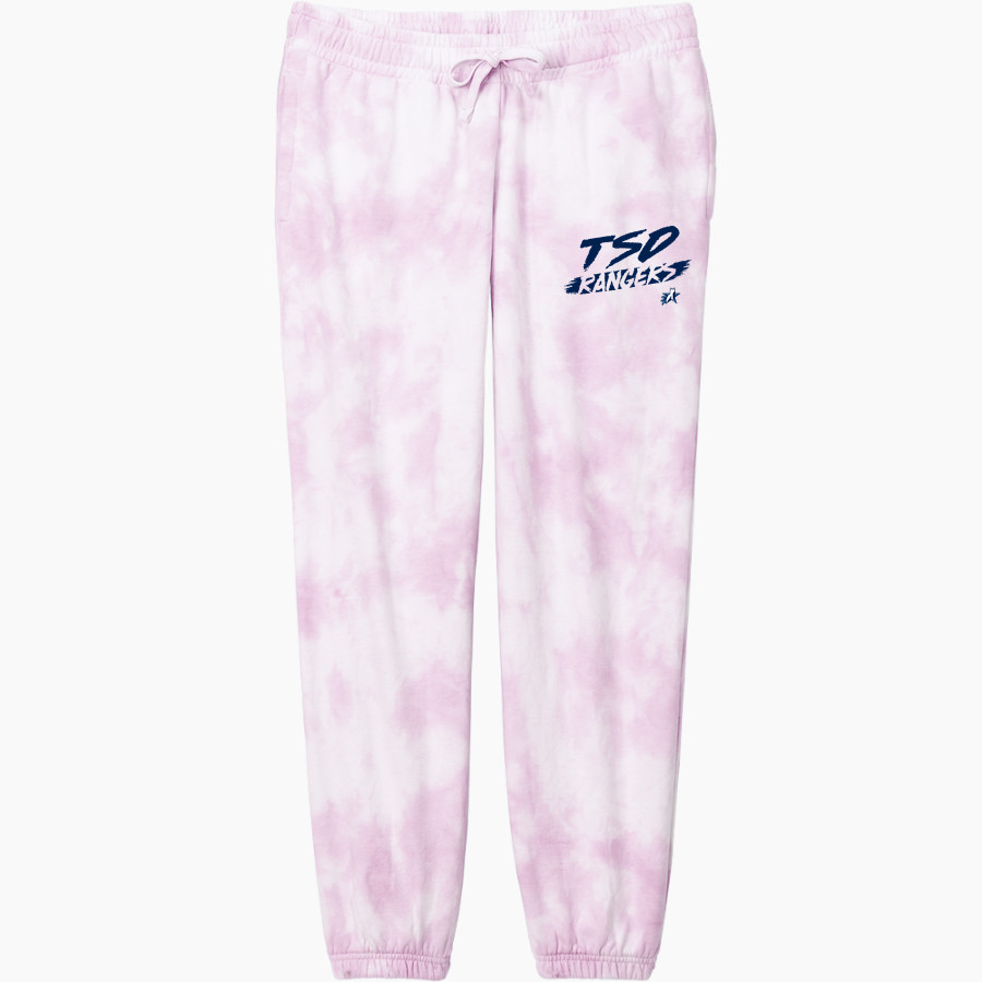 Texas School for the Deaf Port & Company Women's Tie-Dye Sweatpant