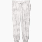 DOVER HIGH SCHOOL LONGHORNS Port & Company Women's Tie-Dye Sweatpant Front Thumbnail