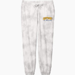 DETROIT COUNTRY DAY SCHOOL YELLOWJACKETS <span class="pdp-name-mascot">DETROIT YELLOWJACKETS</span> Port & Company Women's Tie-Dye Sweatpant Front Thumbnail