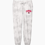 DOVER HIGH SCHOOL LONGHORNS Port & Company Women's Tie-Dye Sweatpant Front Thumbnail