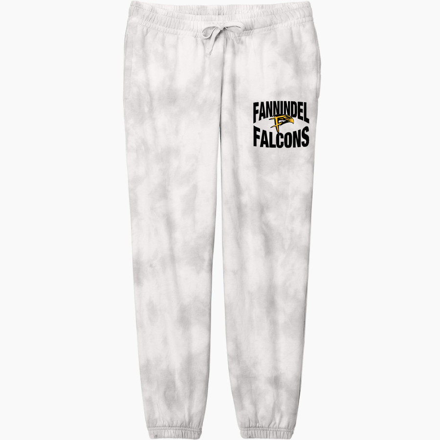 Fannindel Falcons <span class="pdp-name-mascot">Fannindel Falcons</span> Port & Company Women's Tie-Dye Sweatpant