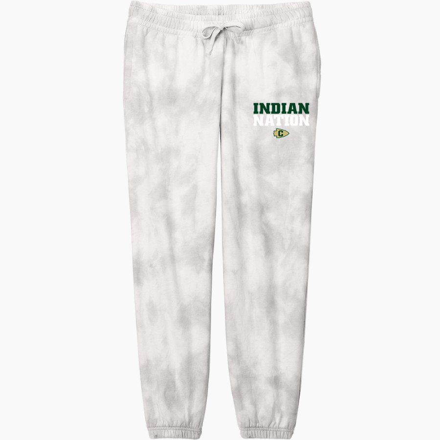CATOOSA HIGH SCHOOL INDIANS <span class="pdp-name-mascot">CATOOSA INDIANS</span> Port & Company Women's Tie-Dye Sweatpant