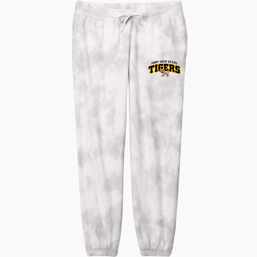 Fort Hays State University Tigers Port & Company Women's Tie-Dye Sweatpant