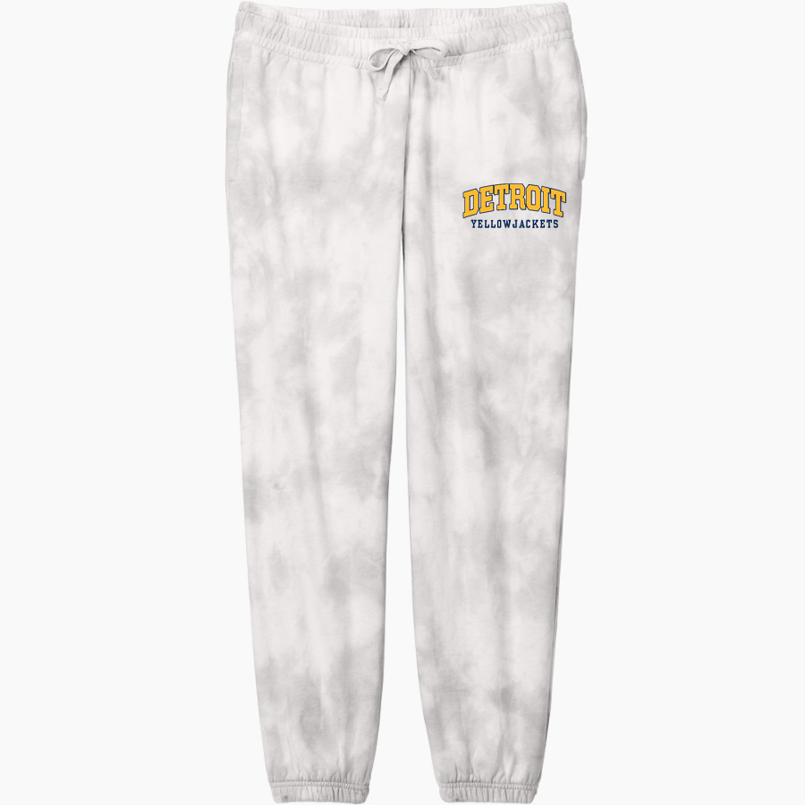 DETROIT COUNTRY DAY SCHOOL YELLOWJACKETS <span class="pdp-name-mascot">DETROIT YELLOWJACKETS</span> Port & Company Women's Tie-Dye Sweatpant
