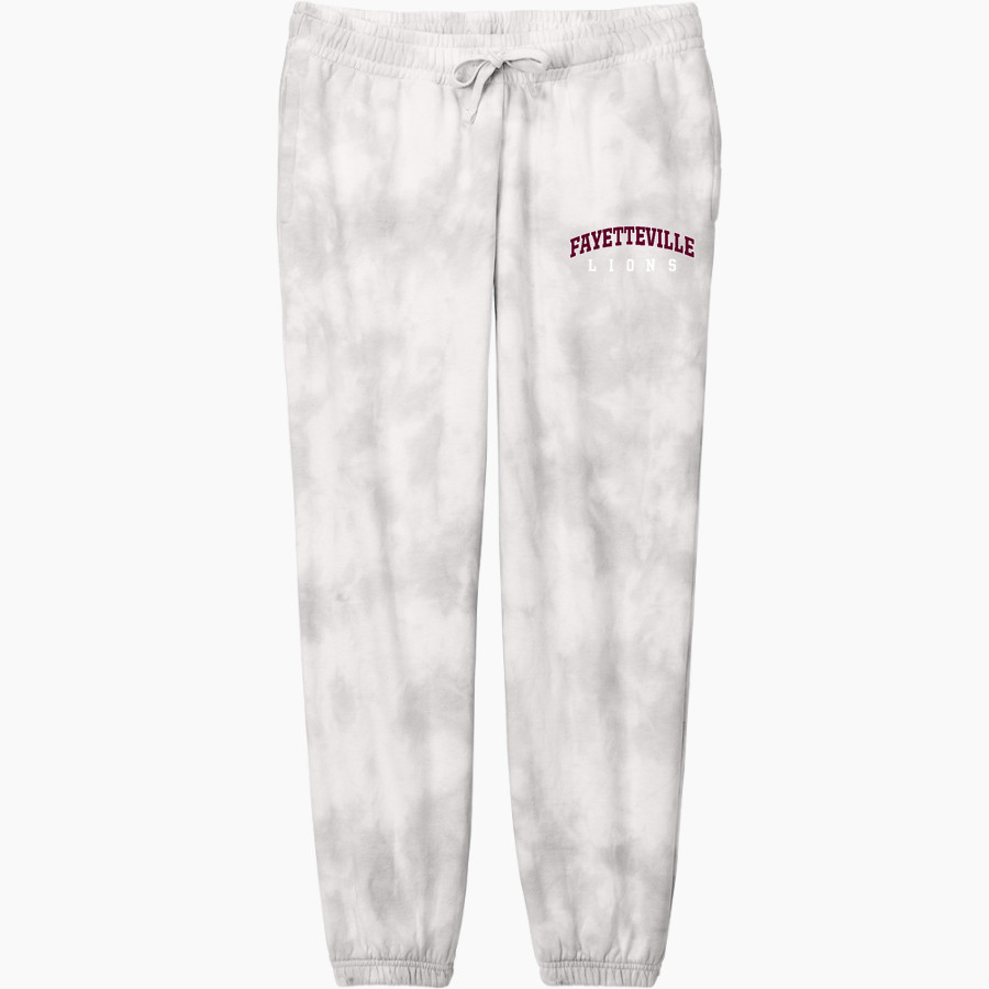 FAYETTEVILLE HIGH SCHOOL LIONS <span class="pdp-name-mascot">FAYETTEVILLE LIONS</span> Port & Company Women's Tie-Dye Sweatpant