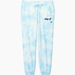Bluegrass Lions <span class="pdp-name-mascot">Bluegrass Christian Academy Lions</span> Port & Company Women's Tie-Dye Sweatpant Front Thumbnail