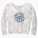 AUBURN RIVERSIDE HIGH SCHOOL RAVENS <span class="pdp-name-mascot">AUBURN RIVERSIDE RAVENS</span> Port & Company Women's Tie-Dye V-Neck Sweatshirt Front Thumbnail