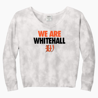 Port & Company Women's Tie-Dye V-Neck Sweatshirt