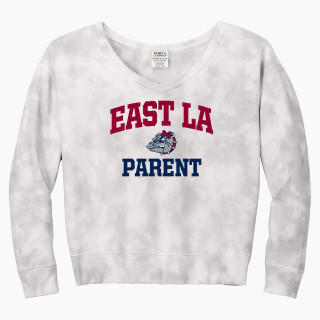 Port & Company Women's Tie-Dye V-Neck Sweatshirt