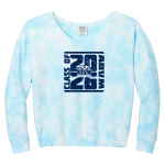 Assumption of the Blessed Virgin Mary School <span class="pdp-name-mascot">ABVM Gators</span> Port & Company Women's Tie-Dye V-Neck Sweatshirt Front Thumbnail