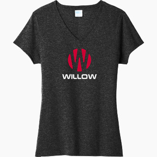 Port & Company Women's Tri-Blend V-Neck T-Shirt