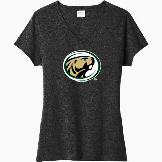 Port & Company Women's Tri-Blend V-Neck T-Shirt