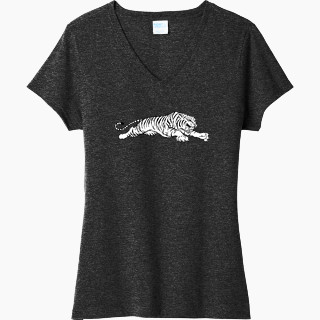 Port & Company Women's Tri-Blend V-Neck T-Shirt