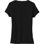 DIME BOX HIGH SCHOOL LONGHORNS <span class="pdp-name-mascot">DIME BOX LONGHORNS</span> Port & Company Women's Tri-Blend V-Neck T-Shirt Back Thumbnail