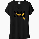 MWSU Griffons <span class="pdp-name-mascot">MWSU Griffons</span> Port & Company Women's Tri-Blend V-Neck T-Shirt Front Thumbnail