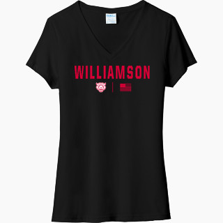 Port & Company Women's Tri-Blend V-Neck T-Shirt