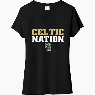 Port & Company Women's Tri-Blend V-Neck T-Shirt