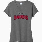 Hannah-Pamplico Raiders Raiders Port & Company Women's Tri-Blend V-Neck T-Shirt Front Thumbnail