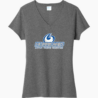 Port & Company Women's Tri-Blend V-Neck T-Shirt